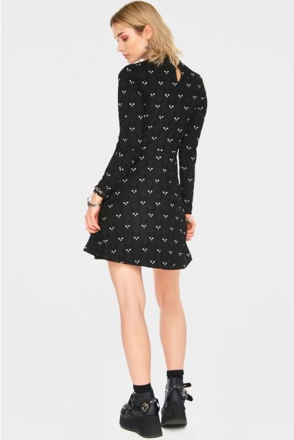 Salem Grumpy Cat Cut Out Dress - Babashope - 5