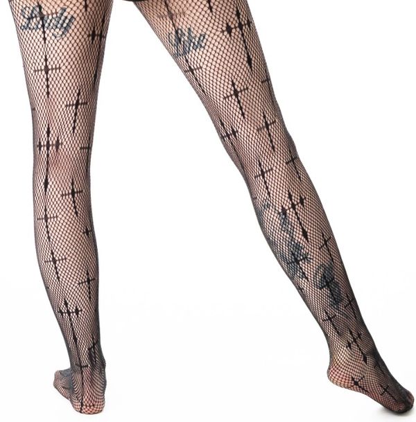 Coven cross tights - Babashope - 5