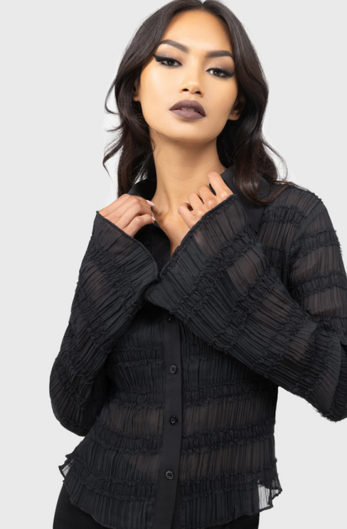 Killstar Fallen light top (zwart) - Babashope - 9