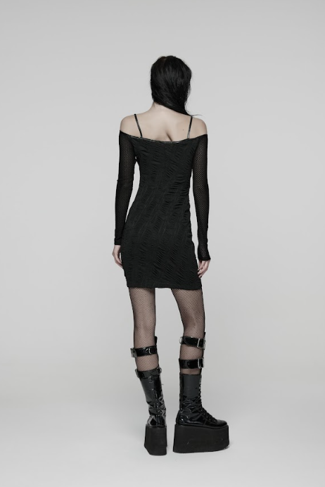 Punk slimfit bodycon dress - Babashope - 5