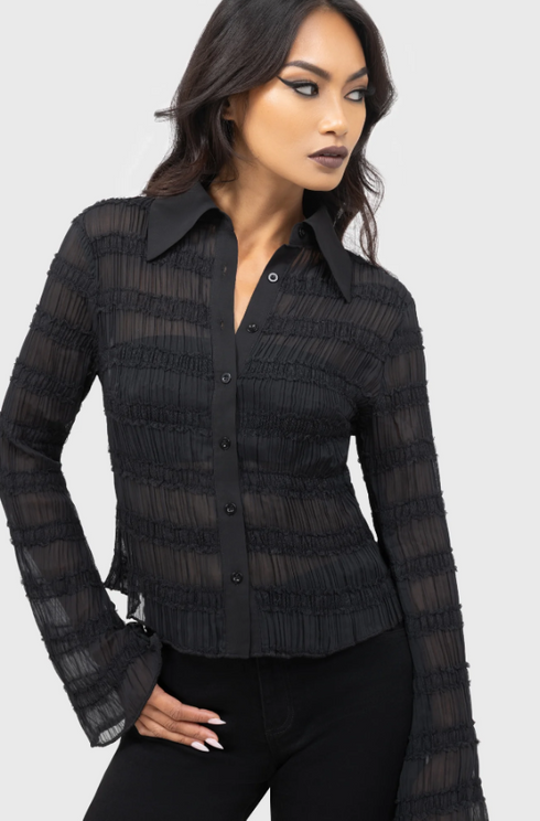 Killstar Fallen light top (zwart) - Babashope - 9