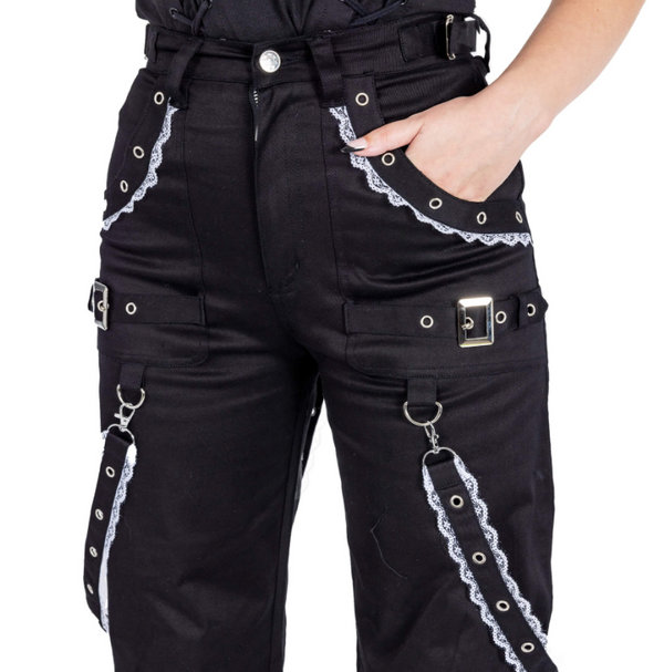 Azalea broek zwart wit - Babashope - 7