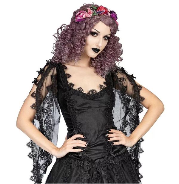 Sinister Iris Gothic top zwart - Babashope - 3