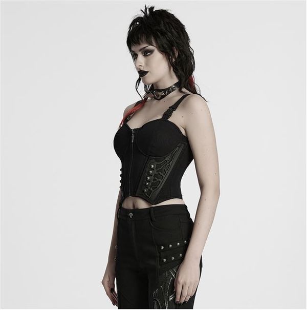 Punkrave WT-982BXF buckle strap vest - Babashope - 8