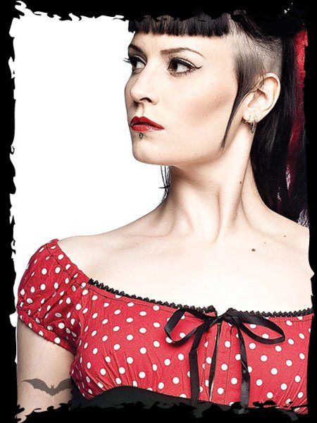 Black/Red   Top  polkadot   Queen Of Darkness - Babashope - 7