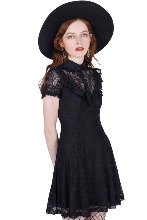 Killstar She's Laced Lace Dress - Babashope - 3