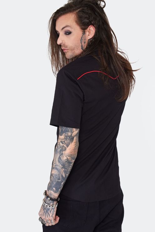 Western horse shoe S/S shirt - Babashope - 4