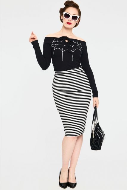 Faith Striped Tube Skirt - Babashope - 6