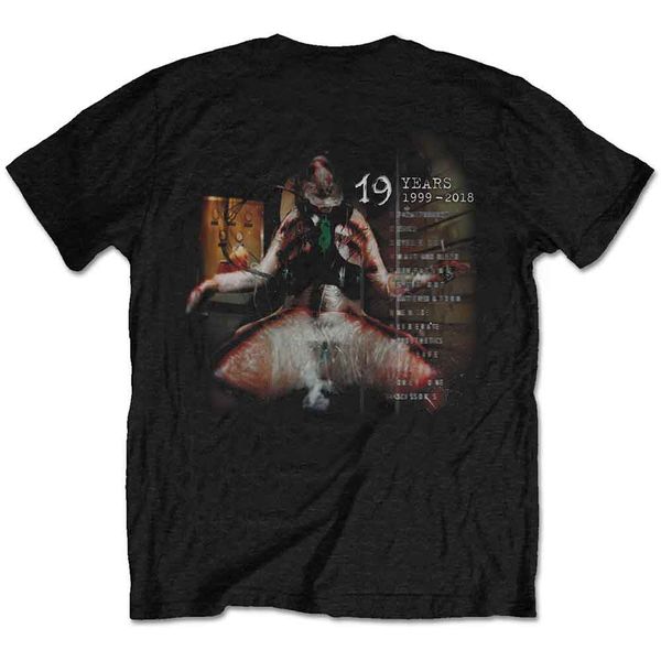 Slipknot debut album 19 years (backprint) T-shirt - Babashope - 2