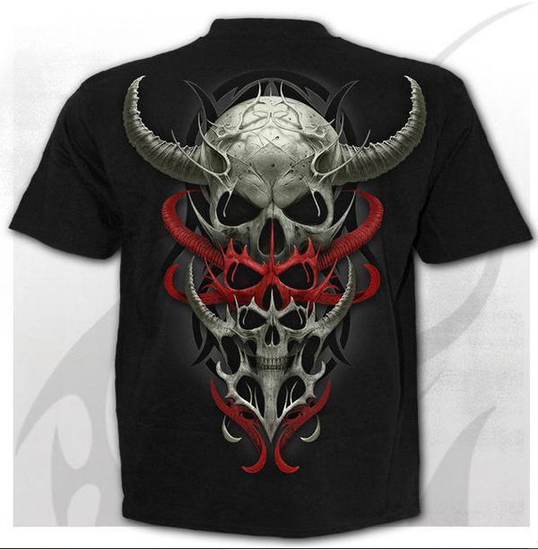 Skull synthesis T-shirt - Babashope - 3