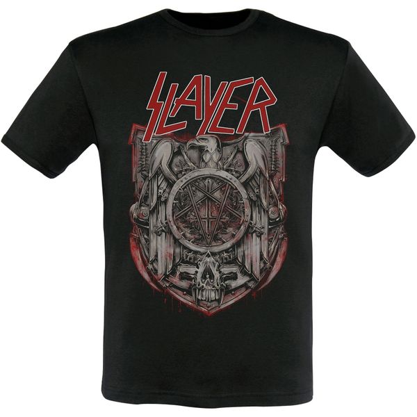 Slayer T-shirt Medal 2013/2014 dates (ex-tour met backprint) - Babashope - 2