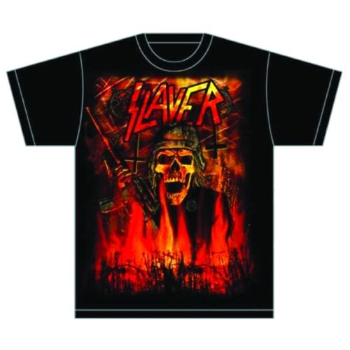 Wehrmacht Flames - T Shirt - Slayer - Babashope - 3