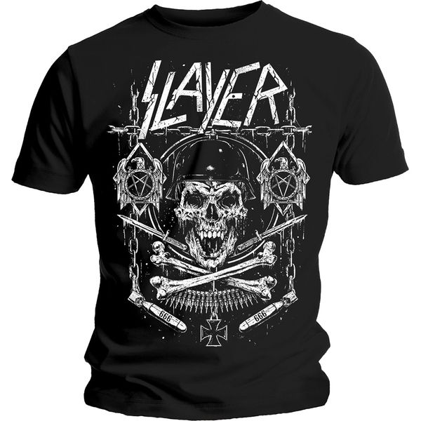 Slayer Skull & Bones revised T-shirt - Babashope - 2
