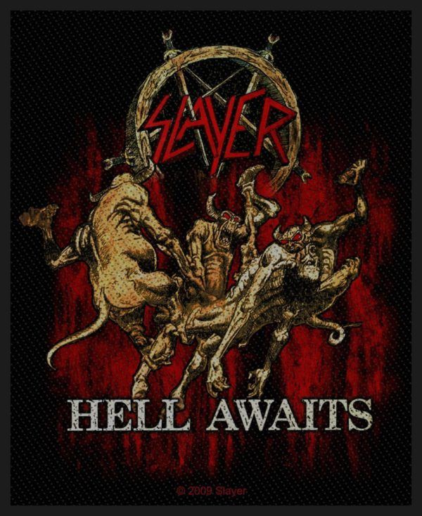 Slayer ‘Hell Awaits’ Woven Patch - Babashope - 2