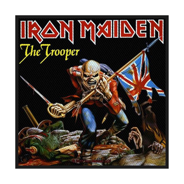 Iron maiden woven patch The trooper - Babashope - 2