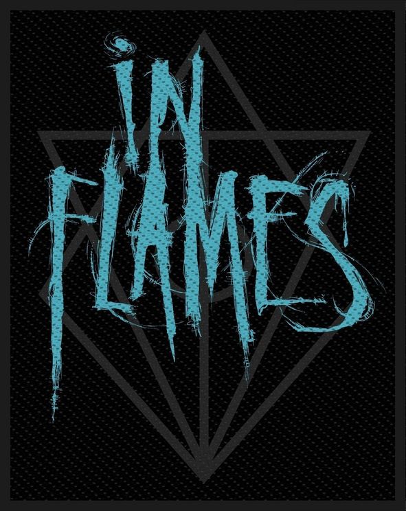 In Flames ‘Scratched Logo’ Woven Patch - Babashope - 2