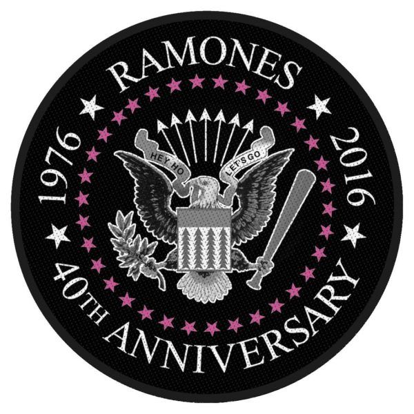 Ramones ’40th Anniversary’ Woven Patch * - Babashope - 2