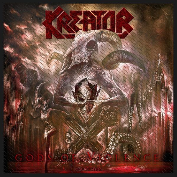 Kreator ‘Gods Of Violence’ Woven Patch - Babashope - 2