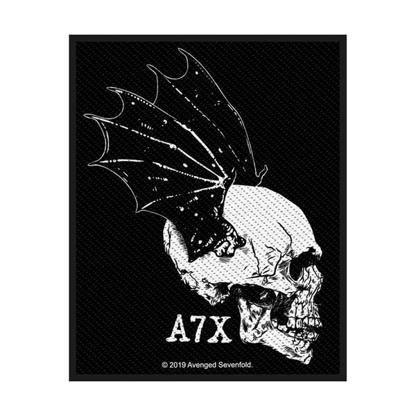 Avenged sevenfold skull profile woven patch - Babashope - 2