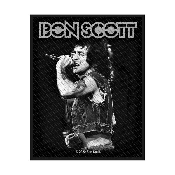 Bon Scott ‘Bon Scott’ Woven Patch - Babashope - 2