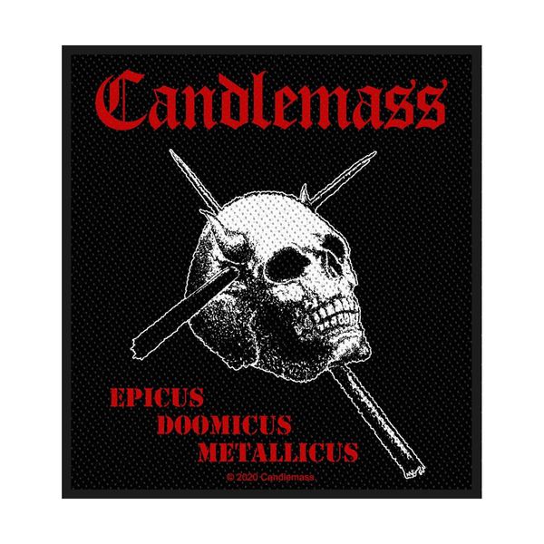 Candlemass epicus doomicus metallicus woven patch - Babashope - 2