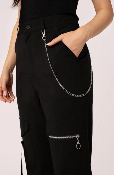 Mallory broek zwart Hell bunny - Babashope - 7