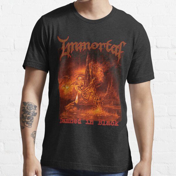 Immortal ‘Damned In Black 2020’ T-Shirt - Babashope - 3