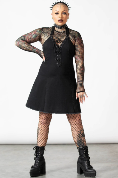 Subzero halter dress killstar - Babashope - 6