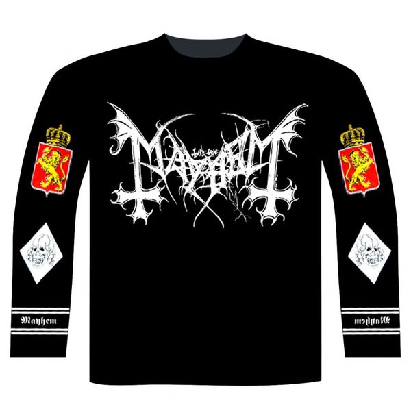 Mayhem Longsleeve T-Shirt Legion Norge - Babashope - 3