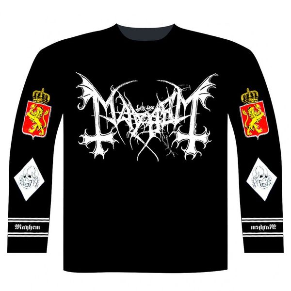 Band Merchandise Mayhem T-Shirt Norge 