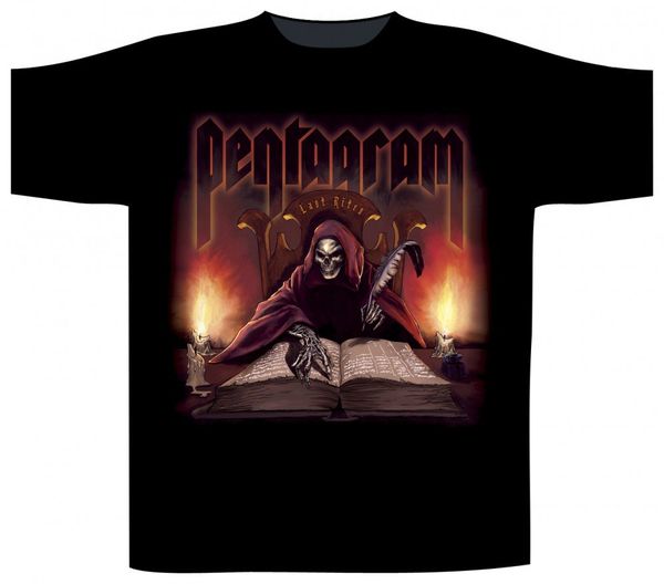 Pentagram Shortsleeve T-Shirt Last Rites - Babashope - 2