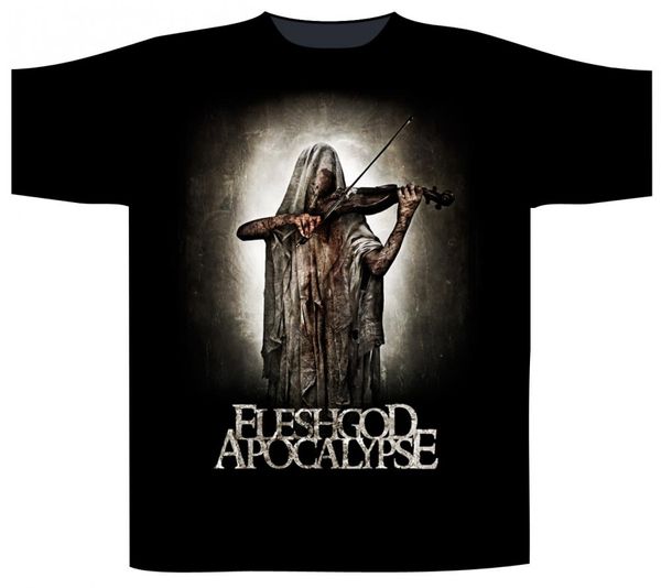 Fleshgod Apocalypse Shortsleeve T-Shirt Bloody Violinist - Babashope - 3