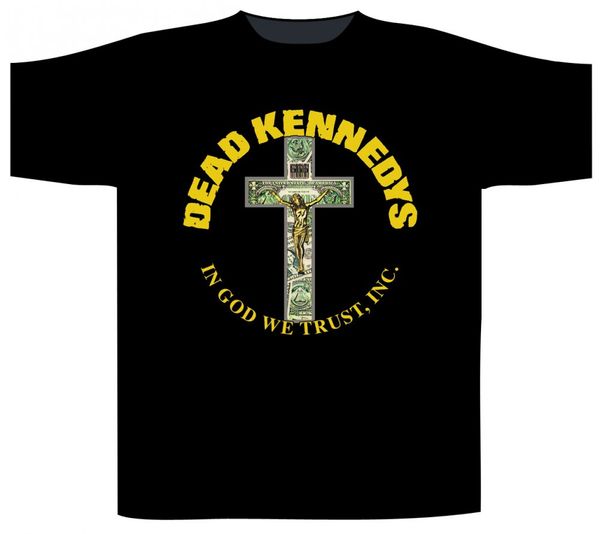 Dead Kennedys Shortsleeve T-Shirt In God We Trust - Babashope - 3