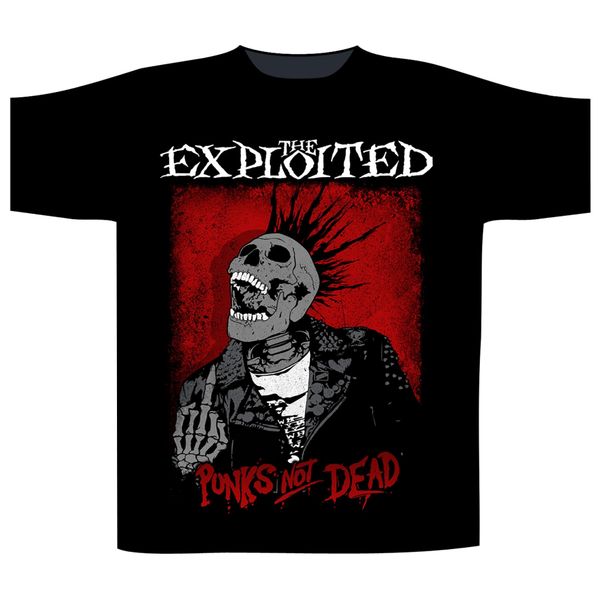 The Exploited ‘Splatter / Punks Not Dead’ T-Shirt - Babashope - 2