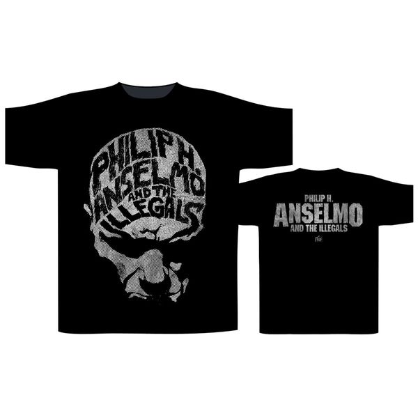 Phil Anselmo & The Illegals Face T-shirt - Babashope - 3