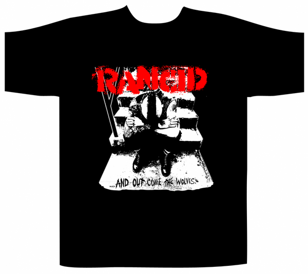 Rancid Shortsleeve T-Shirt Wolves - Babashope - 2