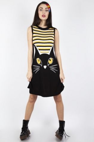Telepathic Cat Dress - Babashope - 10
