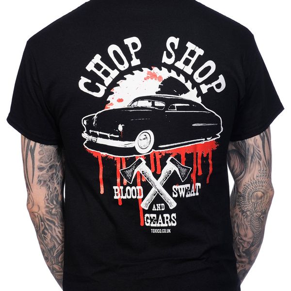 Toxico T-Shirt - Chop Shop (Black) - Babashope - 5