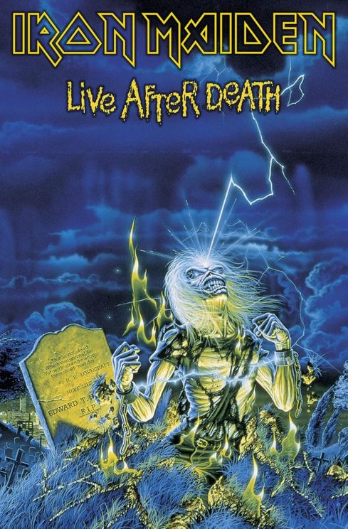 Iron Maiden ‘Live After Death’ Textile Poster - Babashope - 2