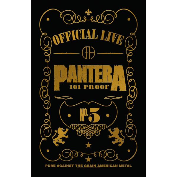 Pantera ‘101 Proof’ Textile Poster - Babashope - 2