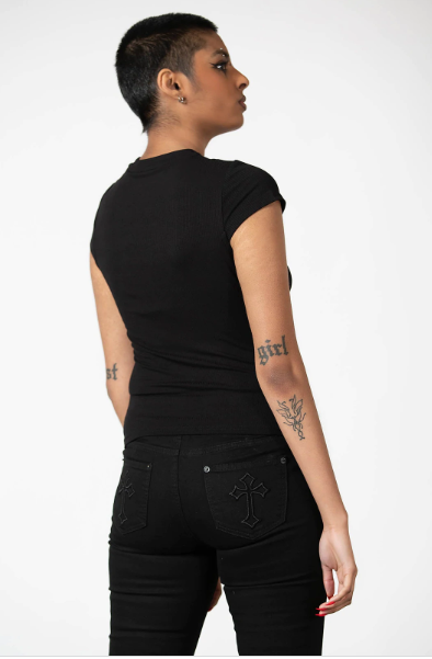 Killstar Trudy keyhole top - Babashope - 3