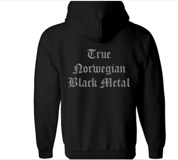 Darkthrone True norwegian Blackmetal Zip hooded sweater - Babashope - 3