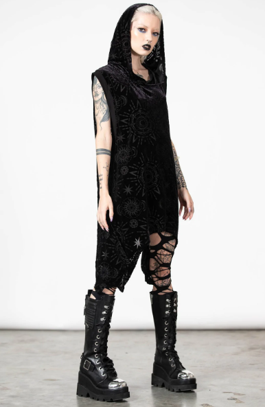 Truthsayer burnout vest killstar - Babashope - 4