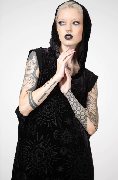 Truthsayer burnout vest killstar - Babashope - 4