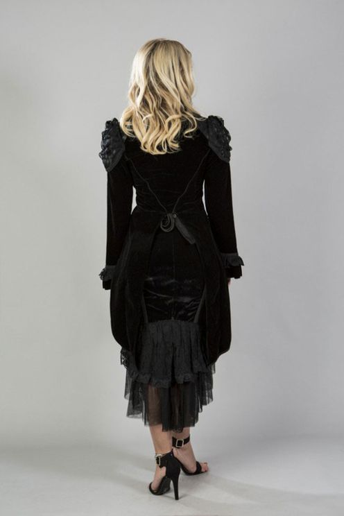 Burleska - Vampiria ladies tail jacket - Gothic - Babashope - 3