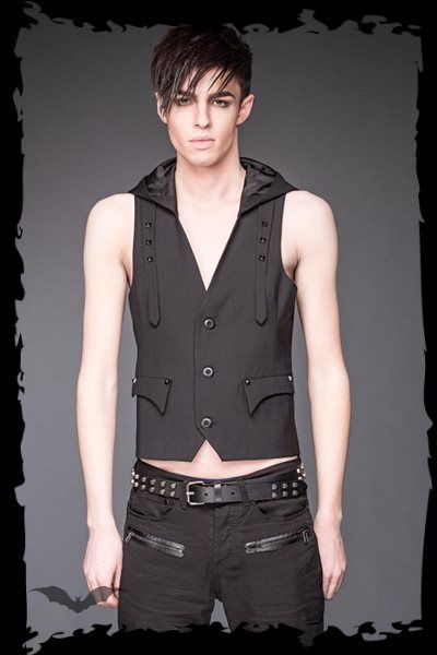 Queen Of Darkness - Hold Em Tight Vest - Black - Babashope - 6