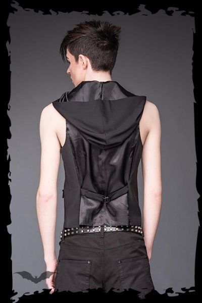 Queen Of Darkness - Hold Em Tight Vest - Black - Babashope - 6