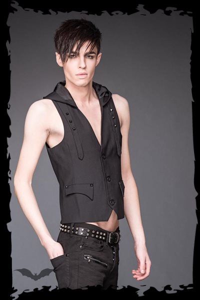 Queen Of Darkness - Hold Em Tight Vest - Black - Babashope - 6