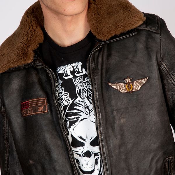 Newrock W-NRLMJ033-S1 flight jacket - Babashope - 9