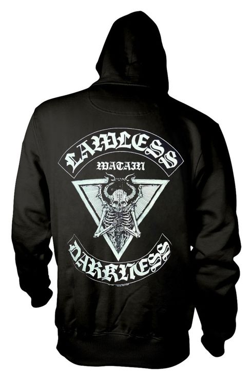Watain zip hoodie hot sale